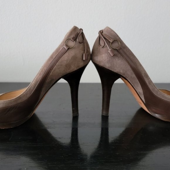 Jimmy Choo Brown suede/leather Sandals - Picture 4 of 9